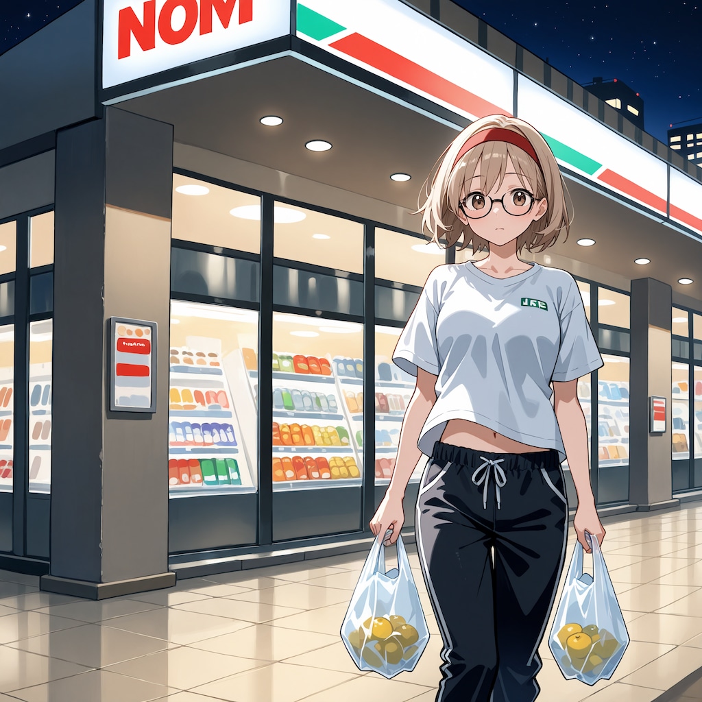 【今日の腹筋】買い物帰り智美