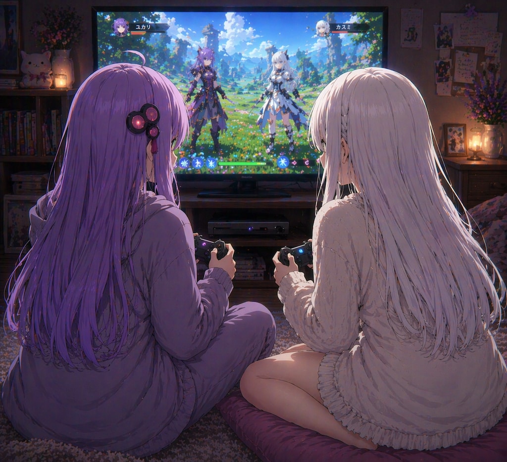 静かな夜、ふたりで