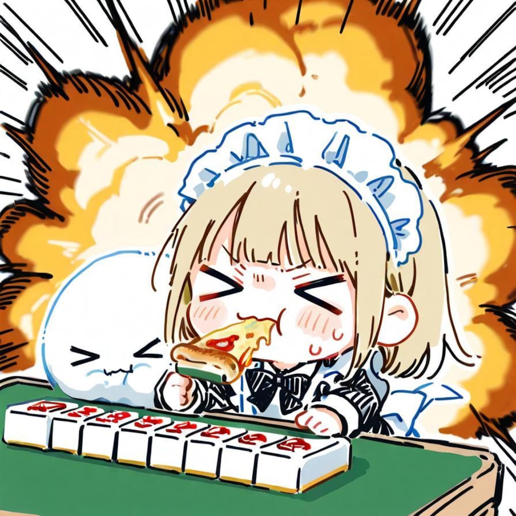 お ピ ッ ツ ァ ー 雀 🍕🀄💥💥💥