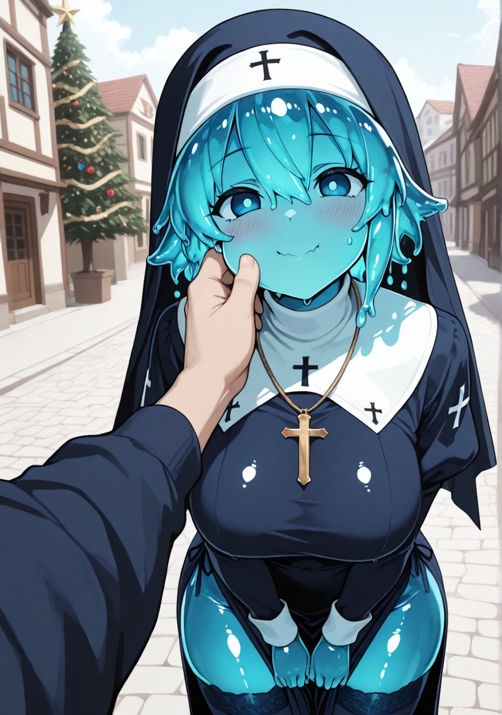 クリスマスのシスター＆サンタコスプレ | サファイア