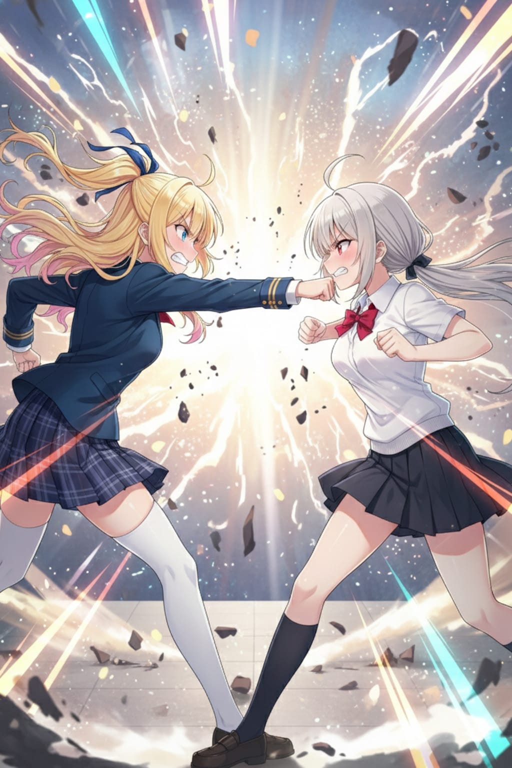 天原家のシスターズウォーズ　どつき愛編