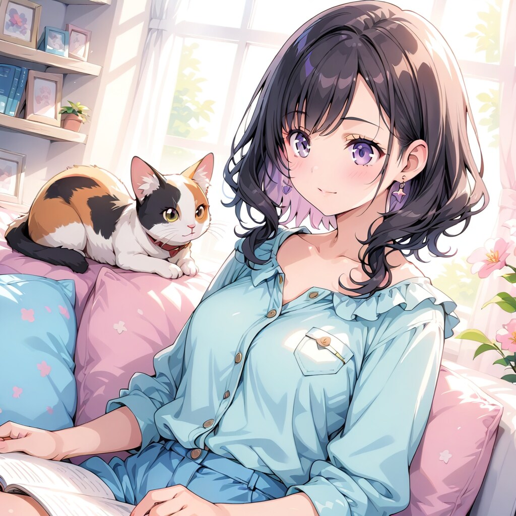もふもふ三毛殿（207）LARIMAR | の人気AIイラスト・グラビア