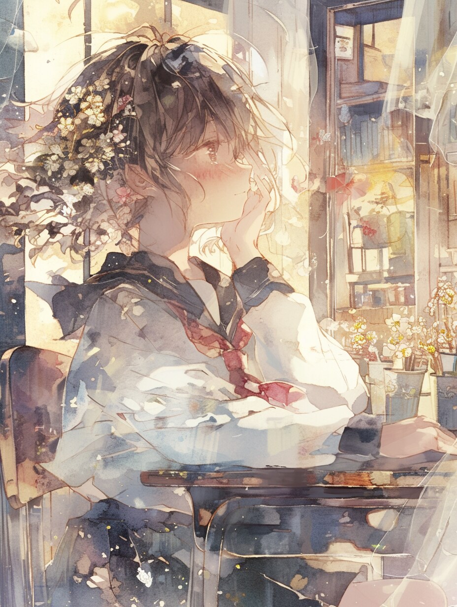 水彩GIRL | の人気AIイラスト・グラビア