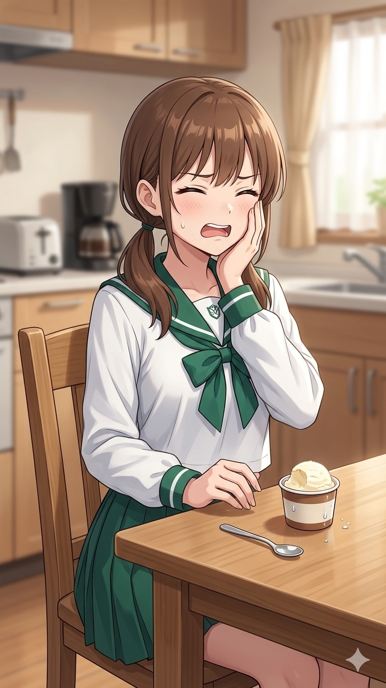 うきゃー💦しみるしみる💦💦
