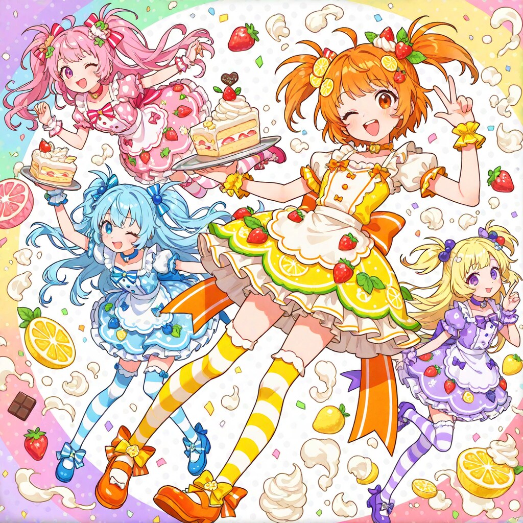 カラフル・フルーツ・タルト☆