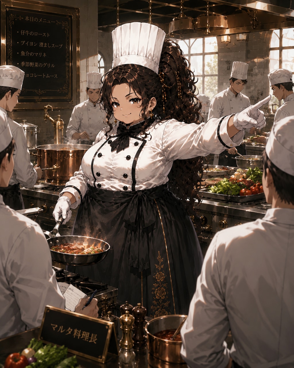 聖薔薇十三騎士団本部【料理長】マルタ・ブロム