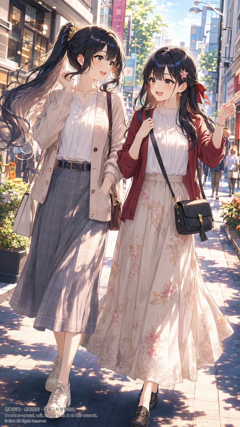 街歩き日和☀️✨ | の人気AIイラスト・グラビア