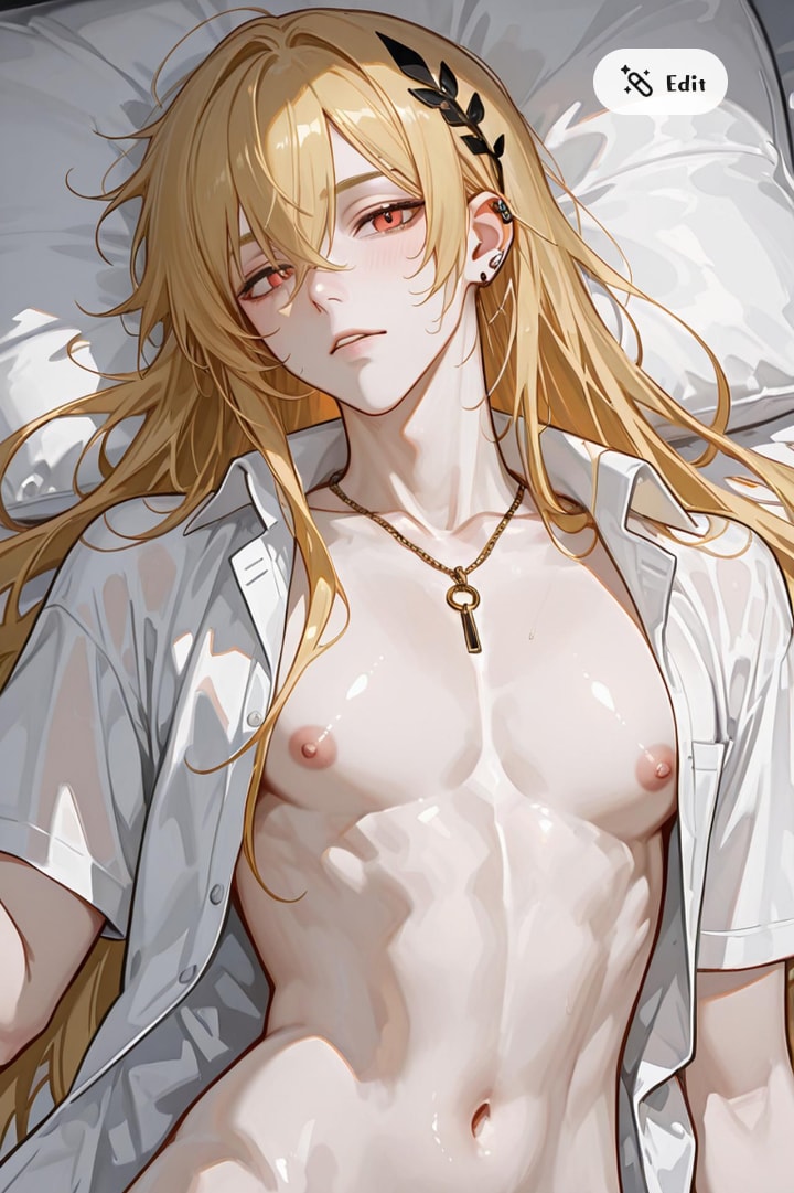 色白男子