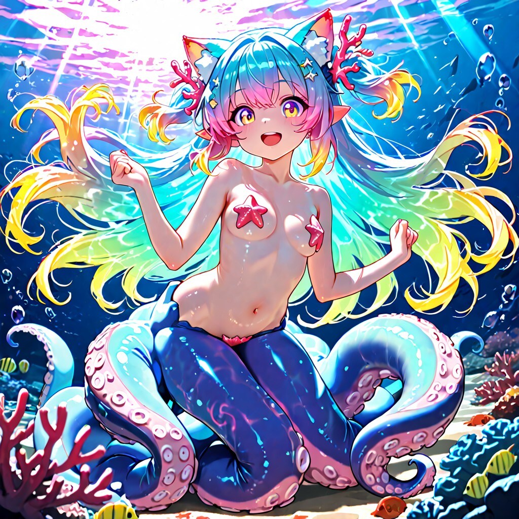 8枚）珊瑚とスキュラさん②