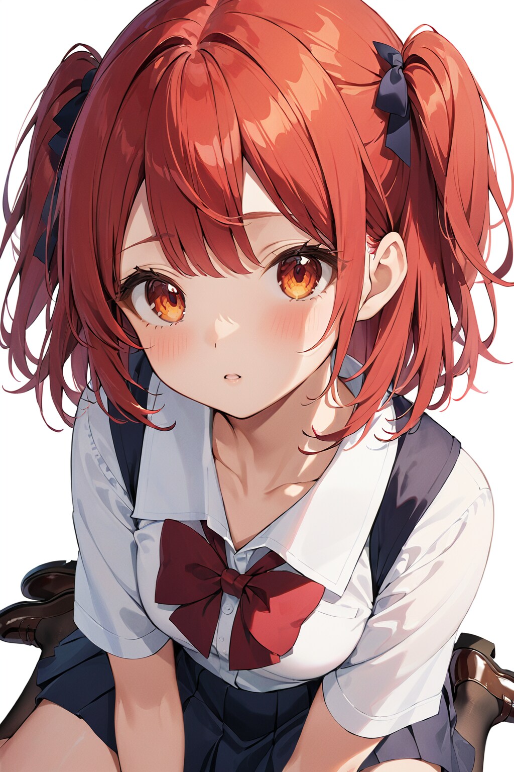 赤髪ハーフツインちゃんはtwintailに入りますか？