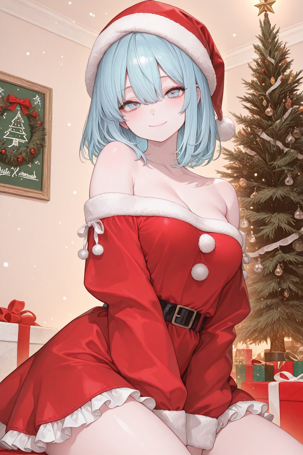 ちちぷいクリスマス | の人気AIイラスト・グラビア