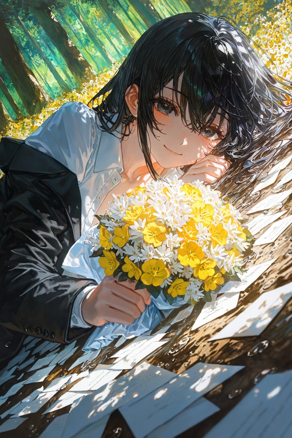 ブーケ | の人気AIイラスト・グラビア