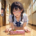 眼鏡ドジっ娘が実は... 9枚目