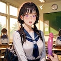 眼鏡ドジっ娘が実は... 11枚目