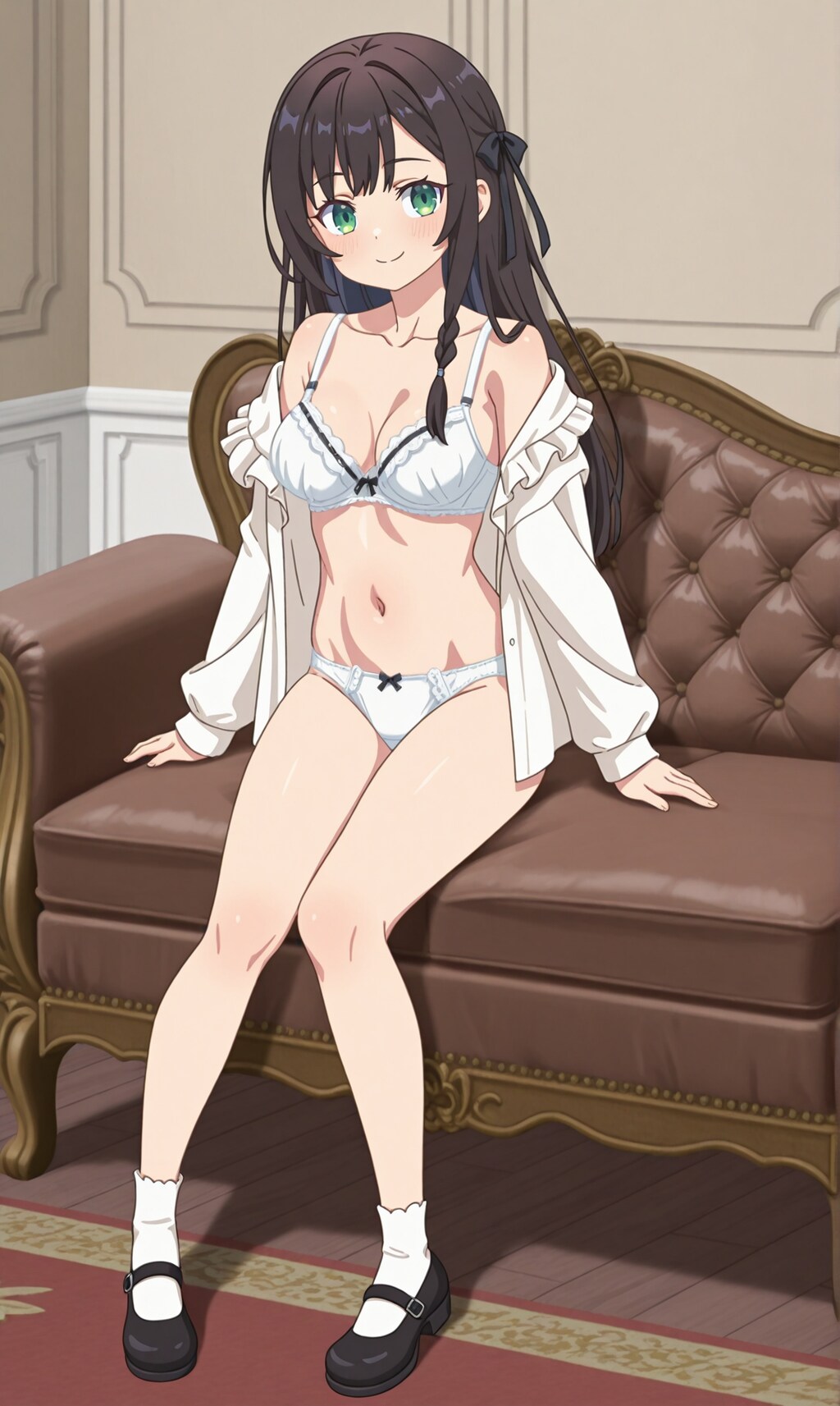 アリナ･クローバー【ブラウス脱ぎかけ】