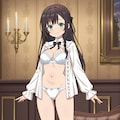 アリナ･クローバー【ブラウス脱ぎかけ】 3枚目