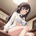 アリナ･クローバー【ブラウス脱ぎかけ】 6枚目
