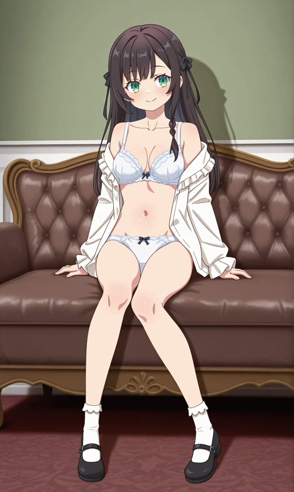 アリナ･クローバー【ブラウス脱ぎかけ】