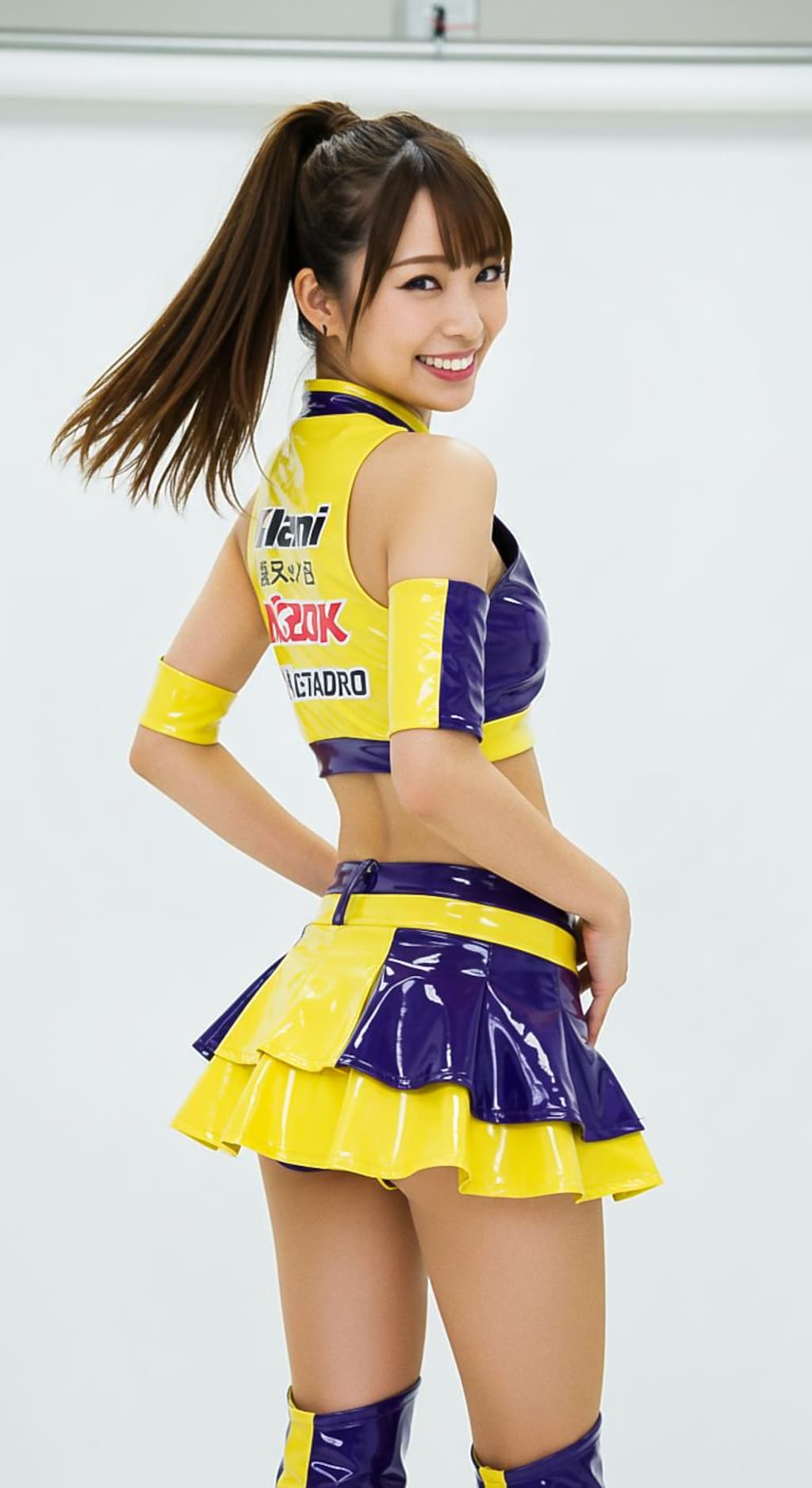 振り返りポートレート ImageFX版