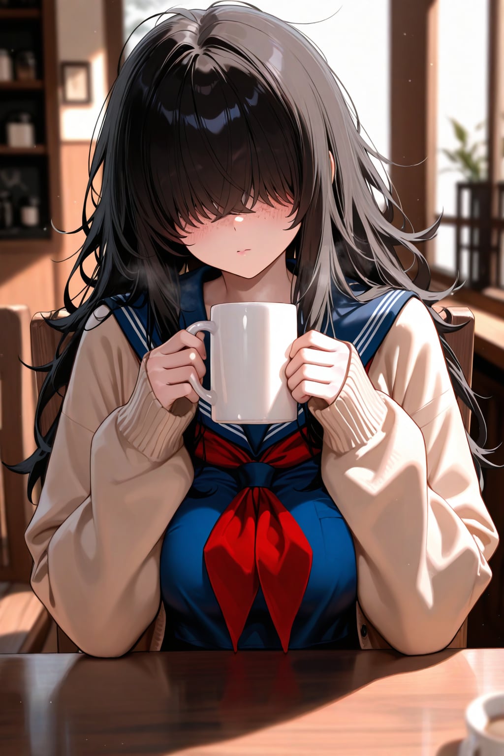 カフェの陰キャちゃん