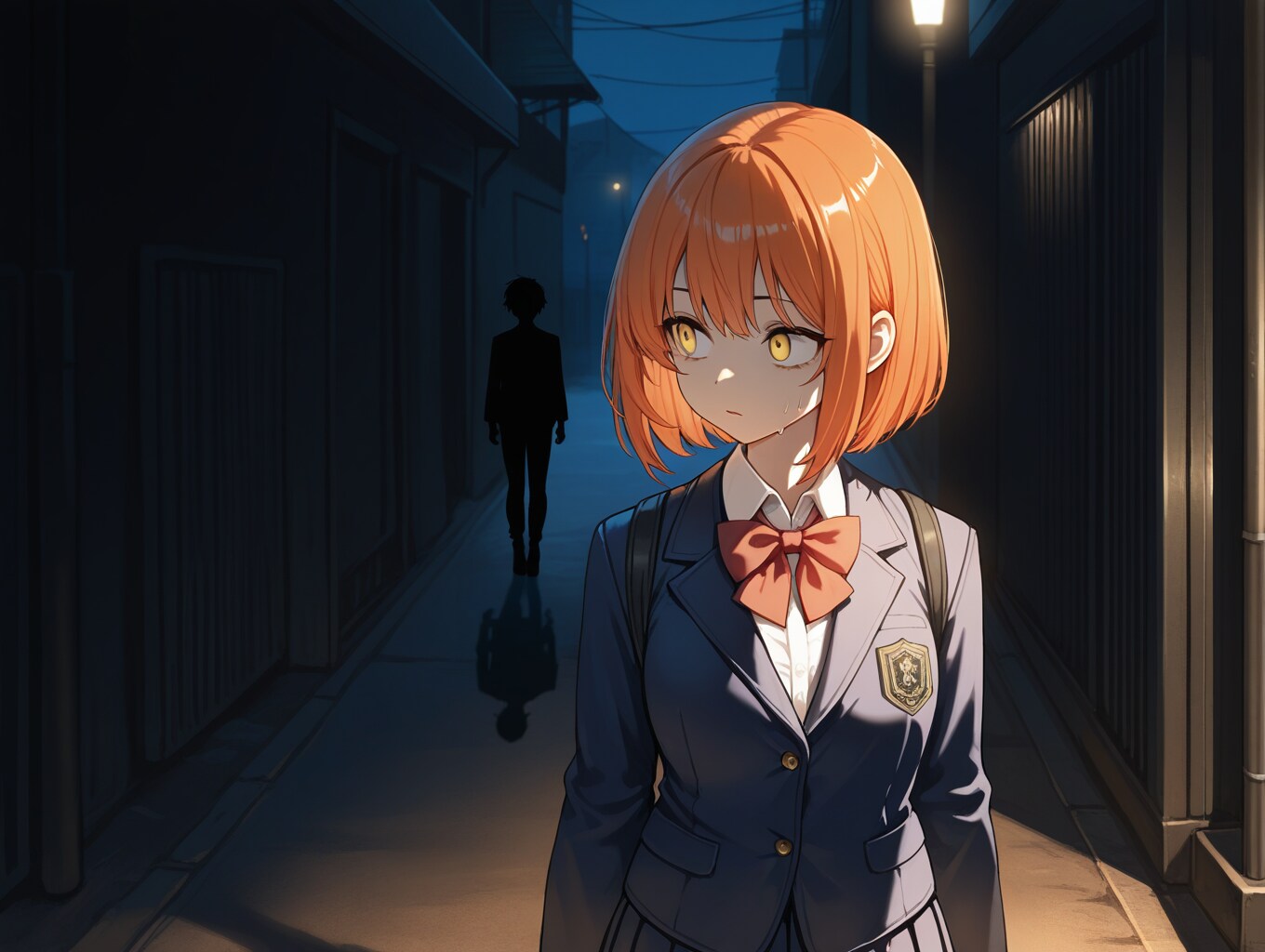 やっぱり…つけられてる… | の人気AIイラスト・グラビア