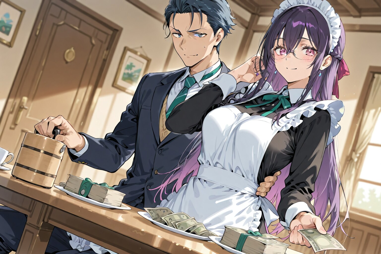 あの女のハウス ～彼を返して ……あとお金貸して！～ | の人気AIイラスト・グラビア