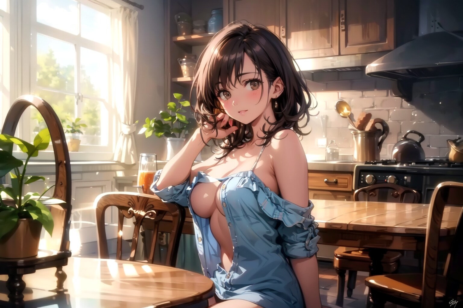 休日の寝起き