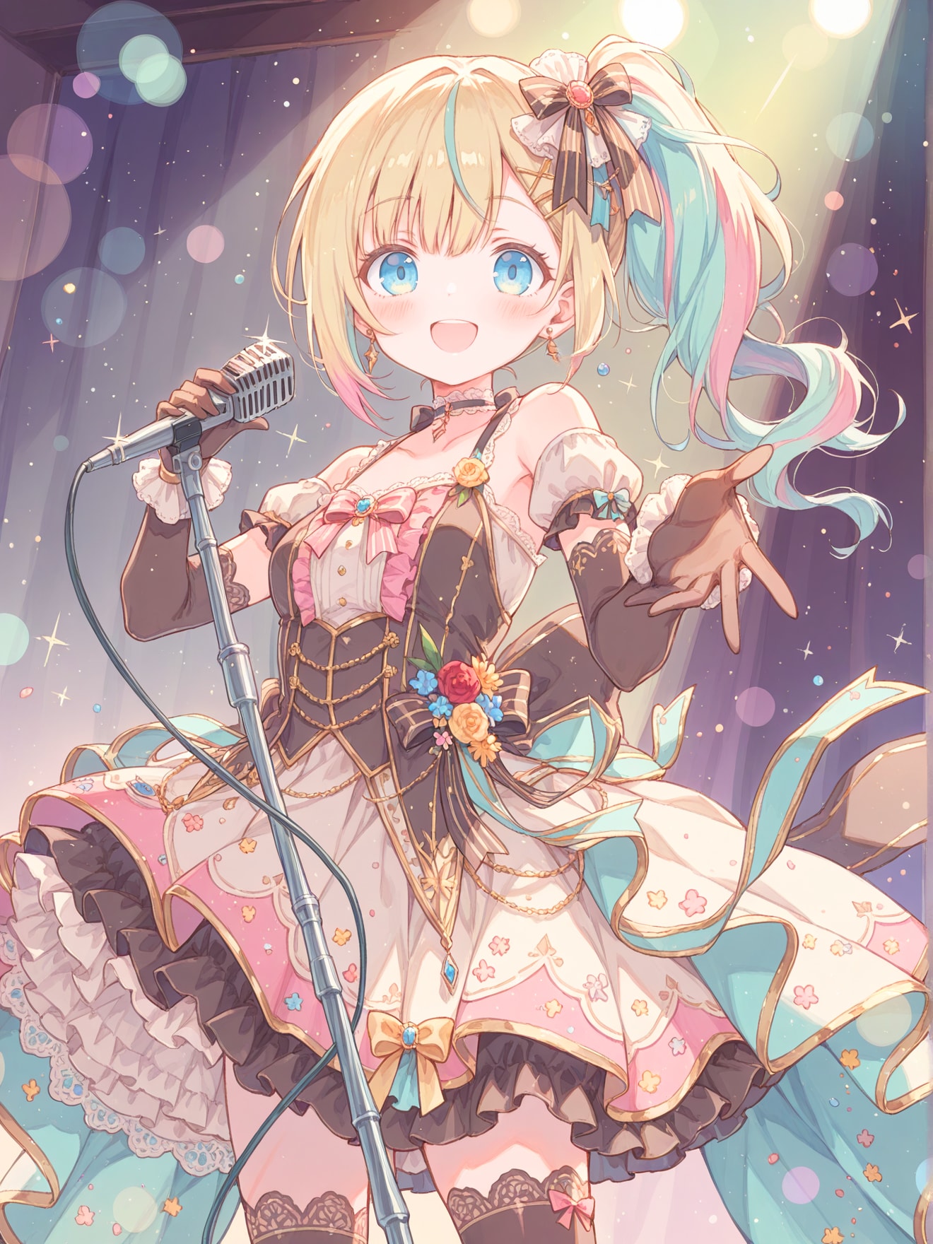 君に届けるライブステージ | の人気AIイラスト・グラビア