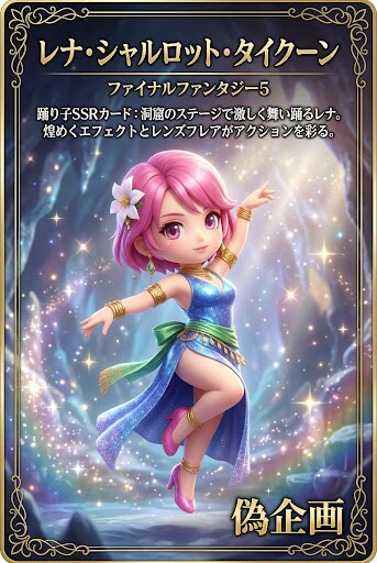 ファイナルファンタジー5　レナ　踊り子