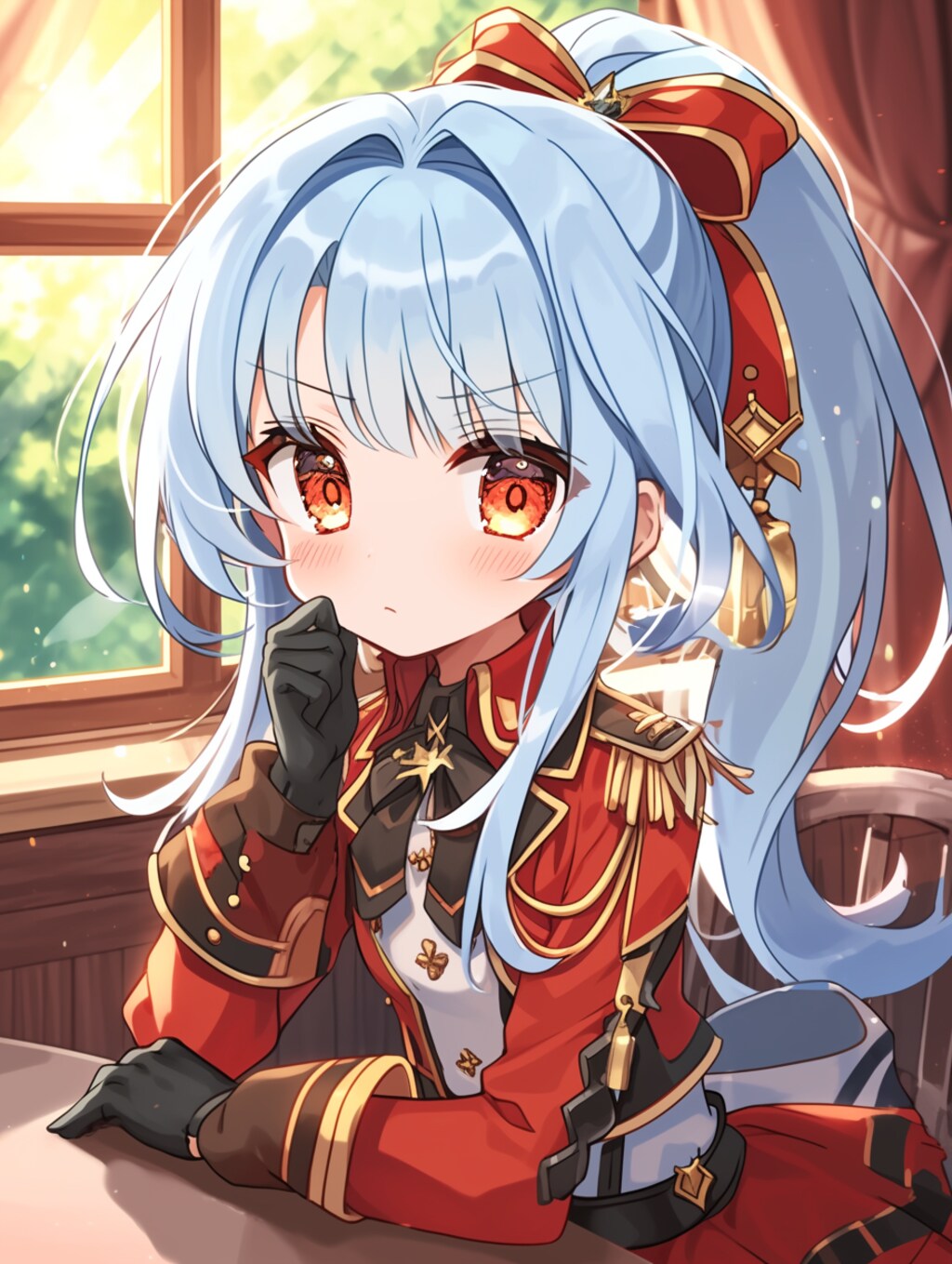 静寂の戦士：光に包まれて/“Silent Warrior: Embraced by Light”