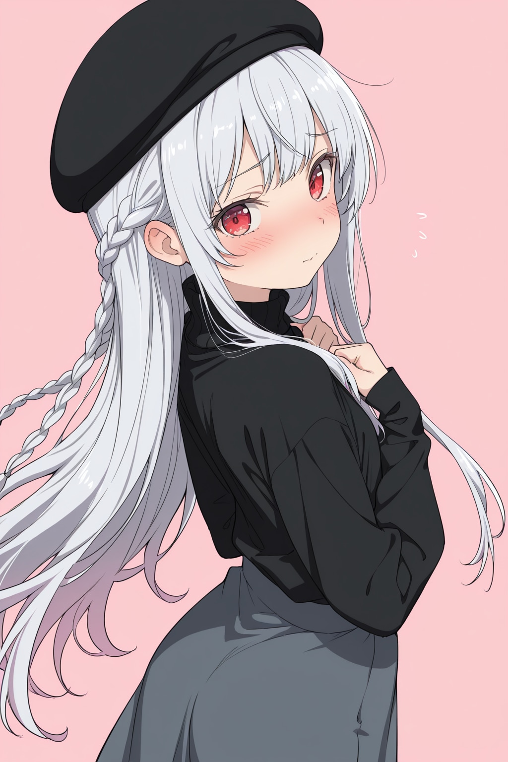 ベレー帽にあってるね2