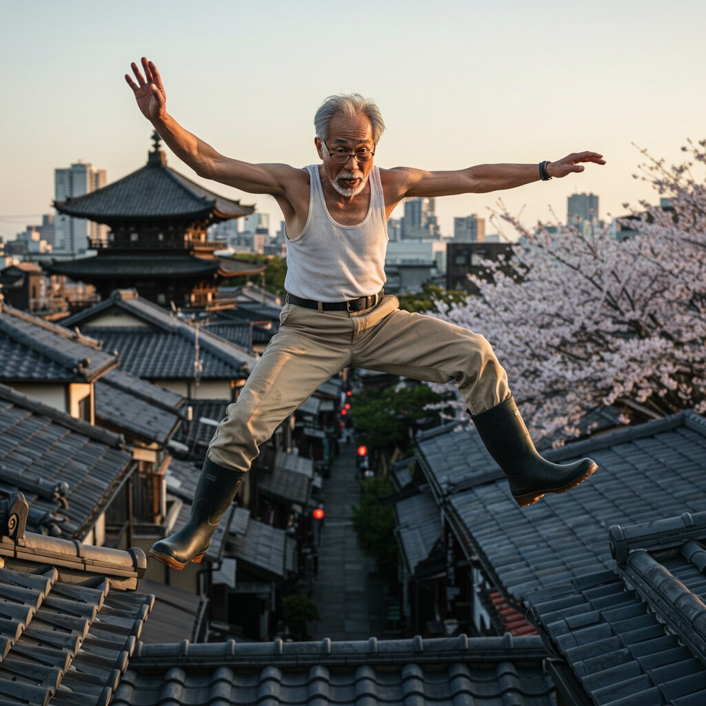 パルクール爺ちゃん