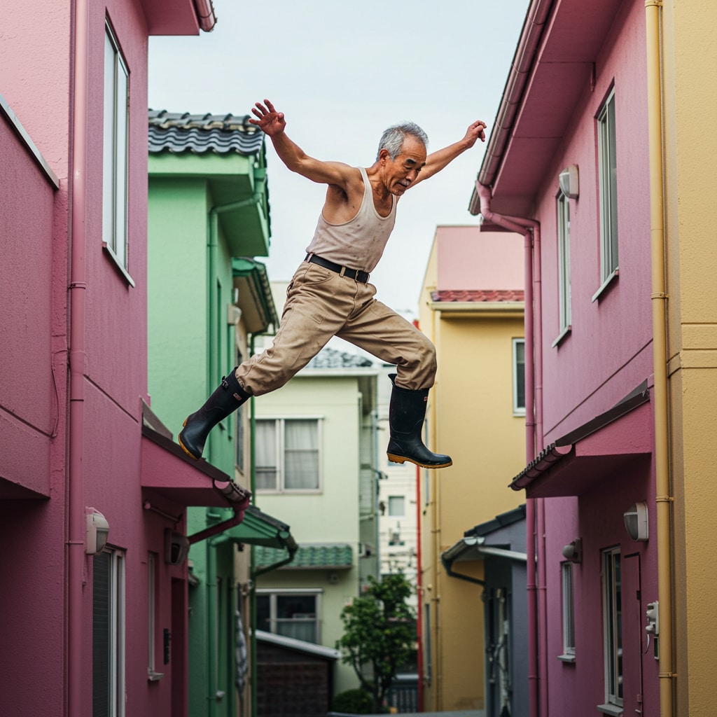 パルクール爺ちゃん