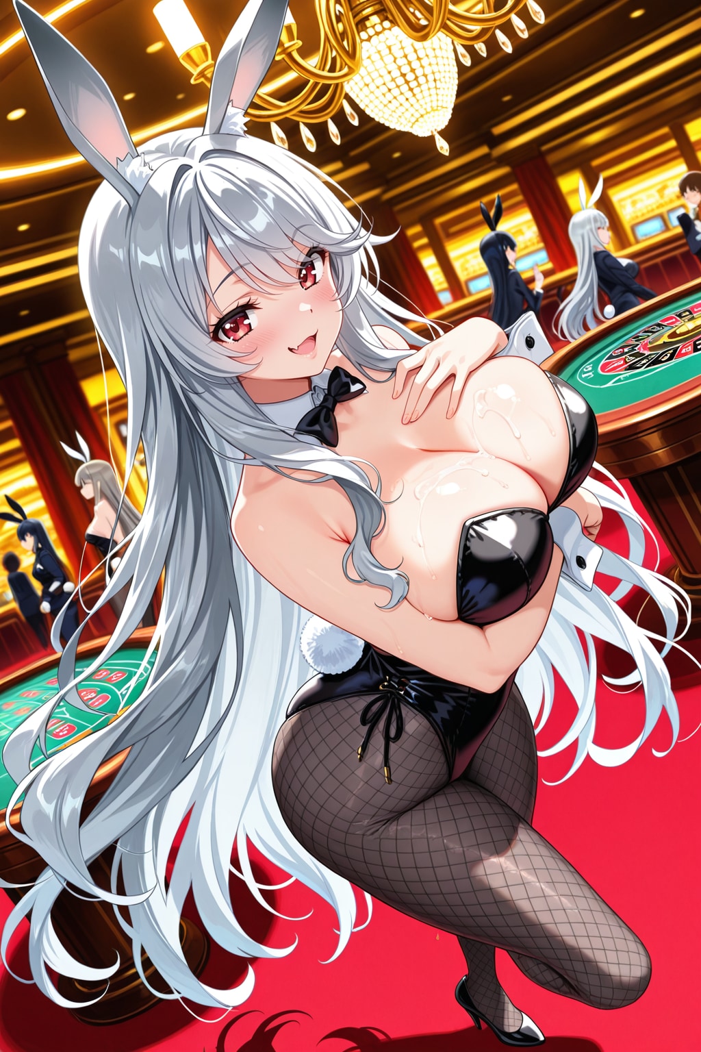 バニースーツうさぎさん