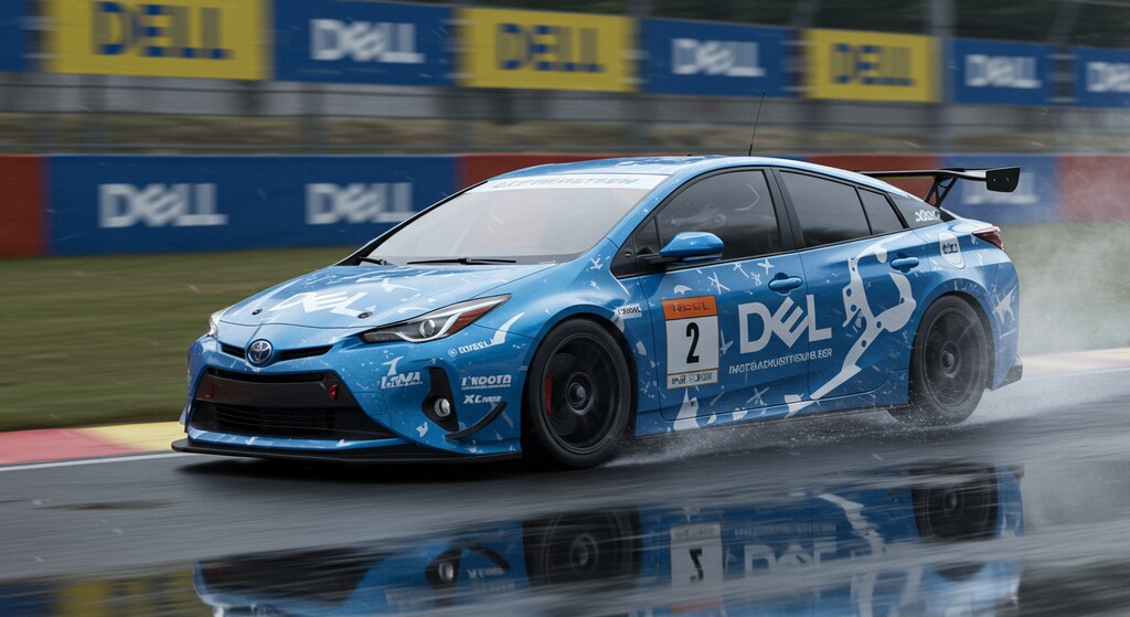 DELLカラープリウスレーシングカー