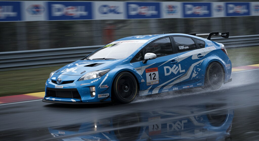 DELLカラープリウスレーシングカー