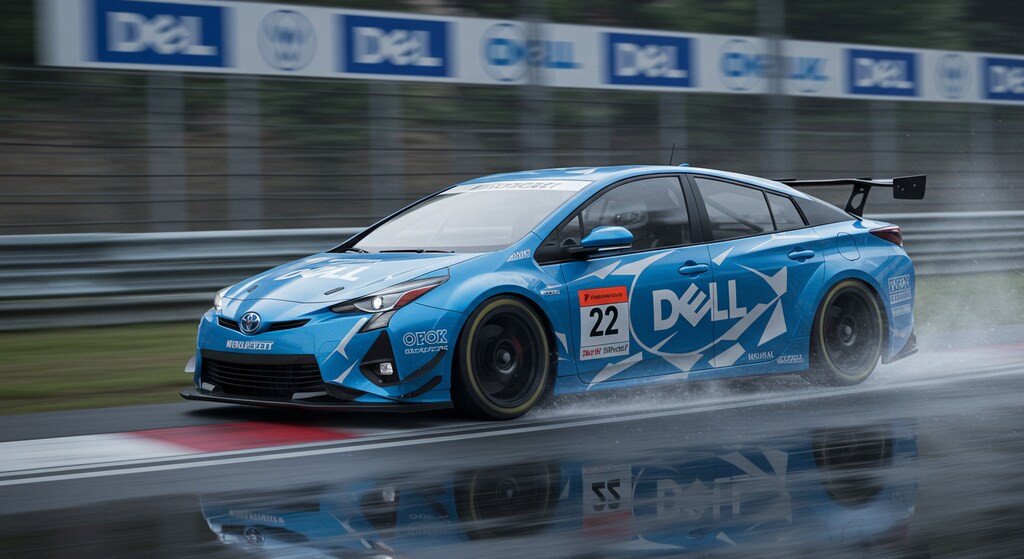 DELLカラープリウスレーシングカー