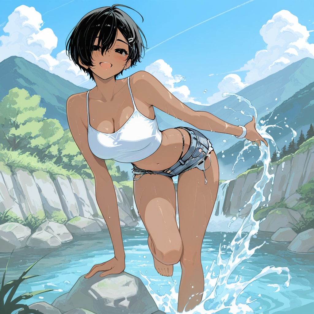 川遊び2