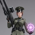 凛々しい女魔法使いの軍人 3枚目