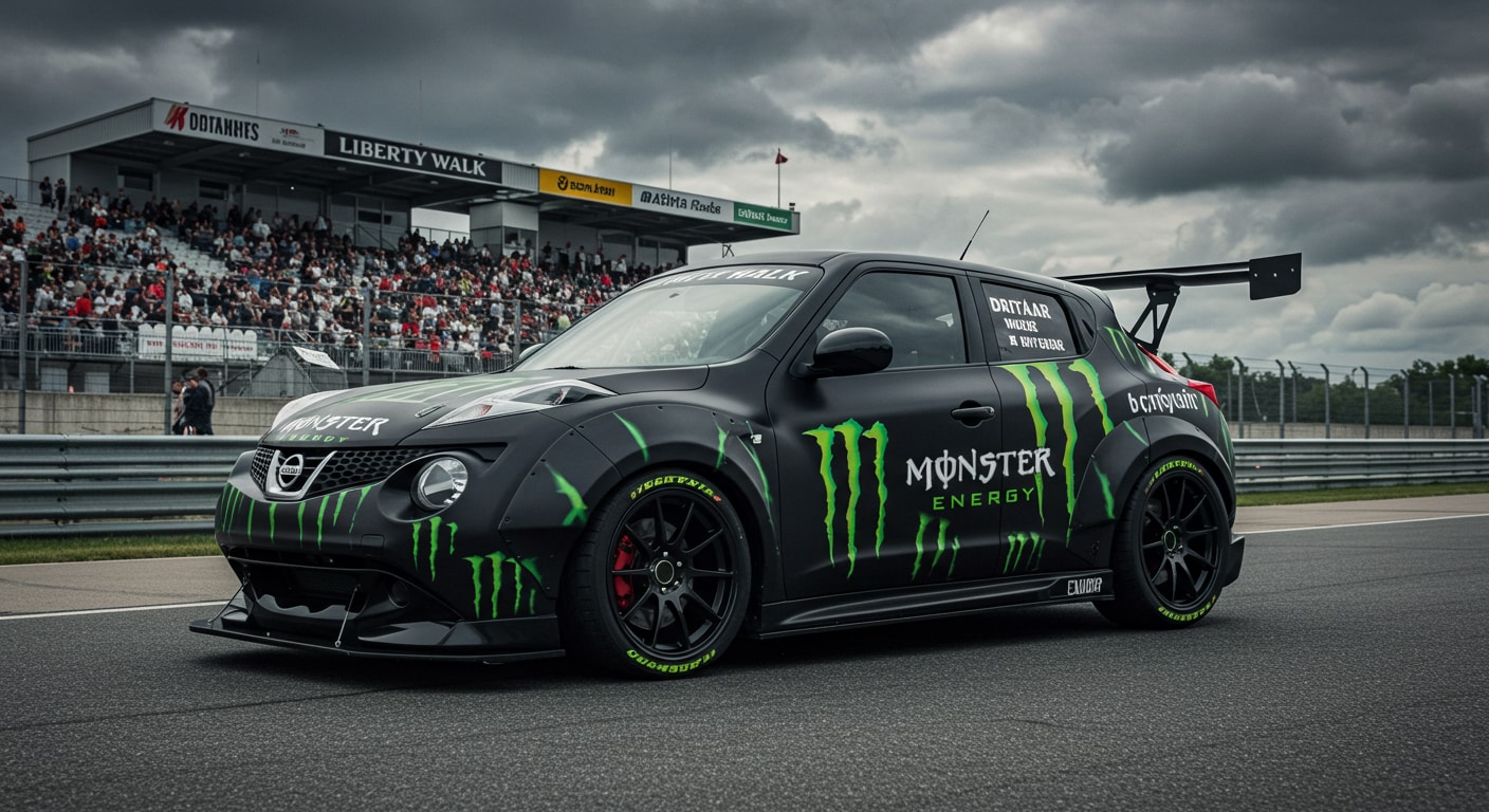 モンスターエナジージュークレーシングカー | の人気AIイラスト・グラビア