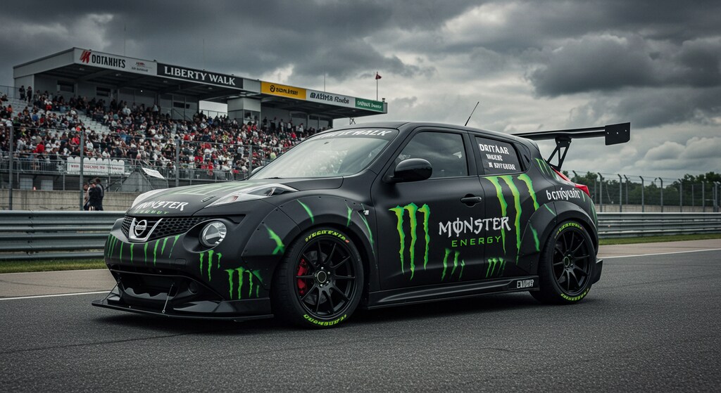 モンスターエナジージュークレーシングカー