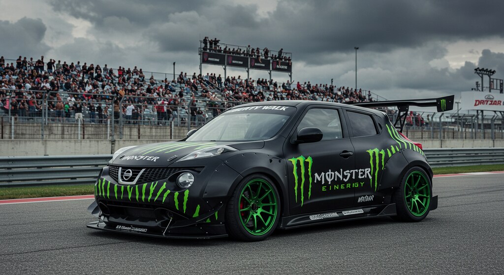 モンスターエナジージュークレーシングカー
