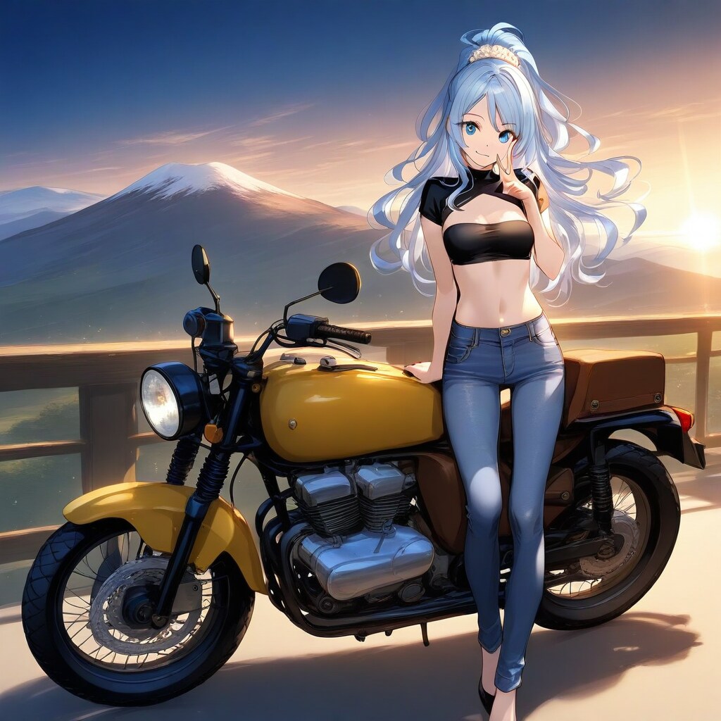 ツーリング | の人気AIイラスト・グラビア