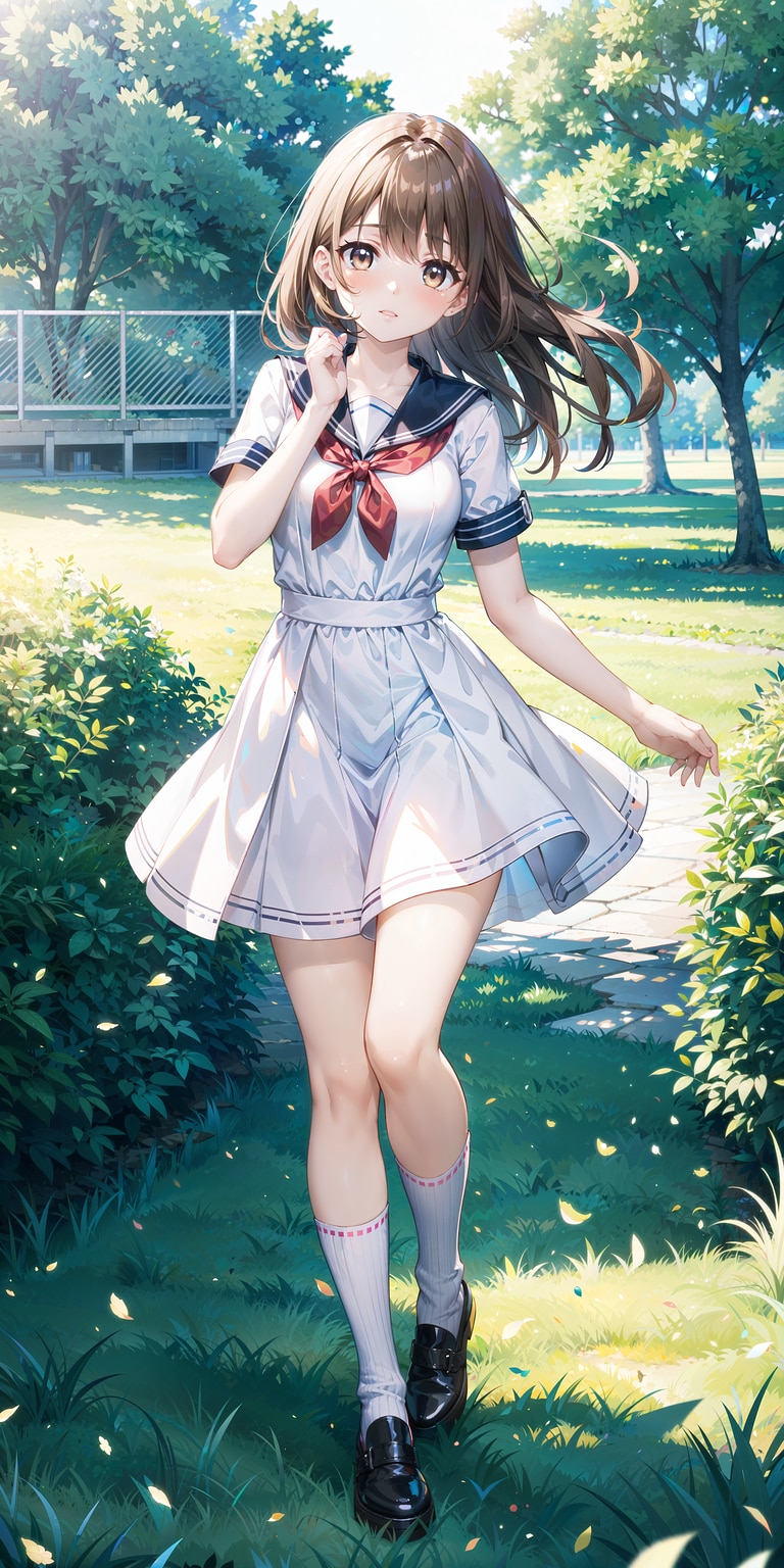 制服少女 135 | の人気AIイラスト・グラビア