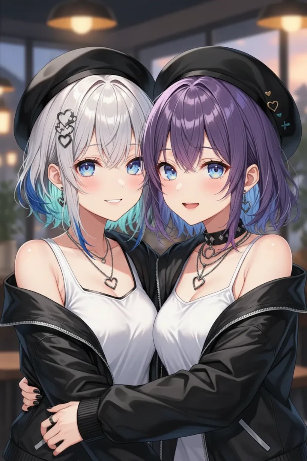 これからもよろしくね！　そら・るなコンビ！