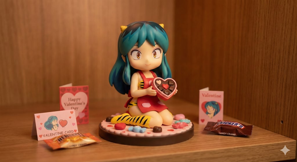 ラムちゃんのバレンタインフィギュア