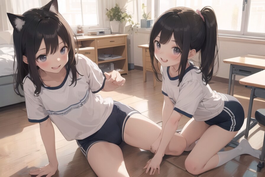 猫耳体操少女たち : 2023.12.04