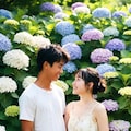 紫陽花デート＃５ 2枚目