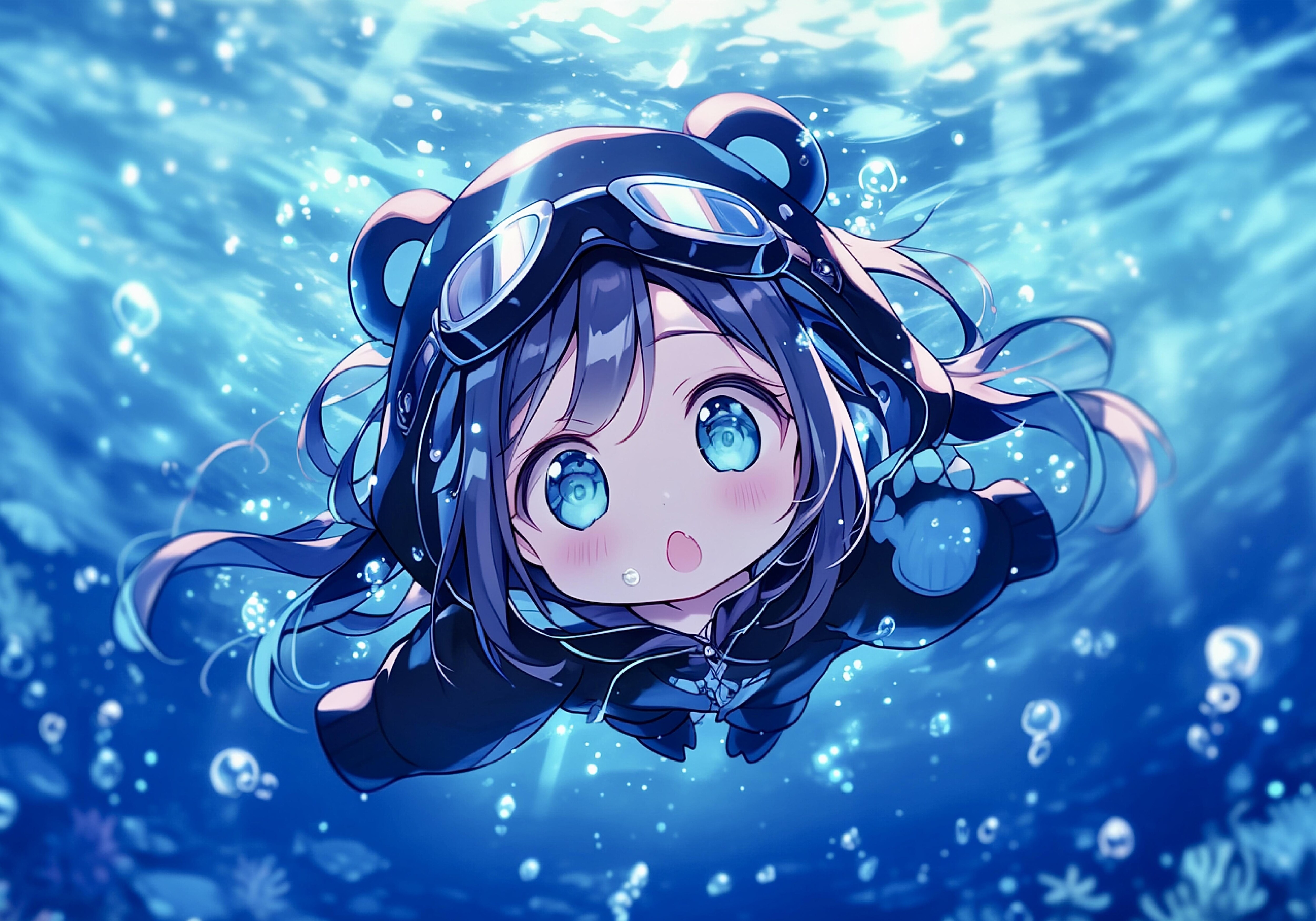くま娘✖︎すいちゅう🐾