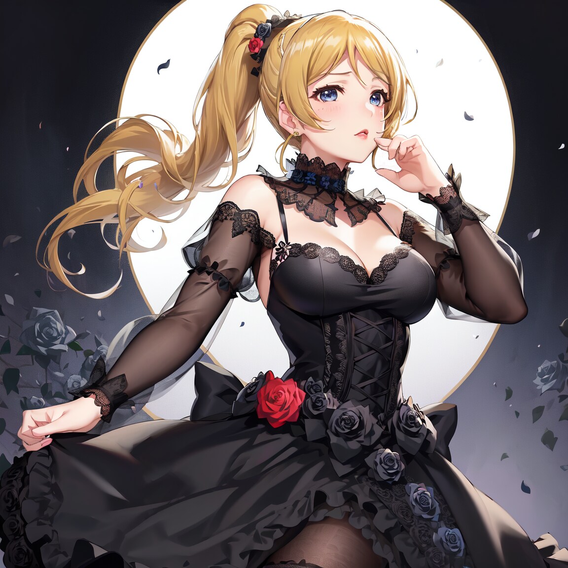 黒のステージ